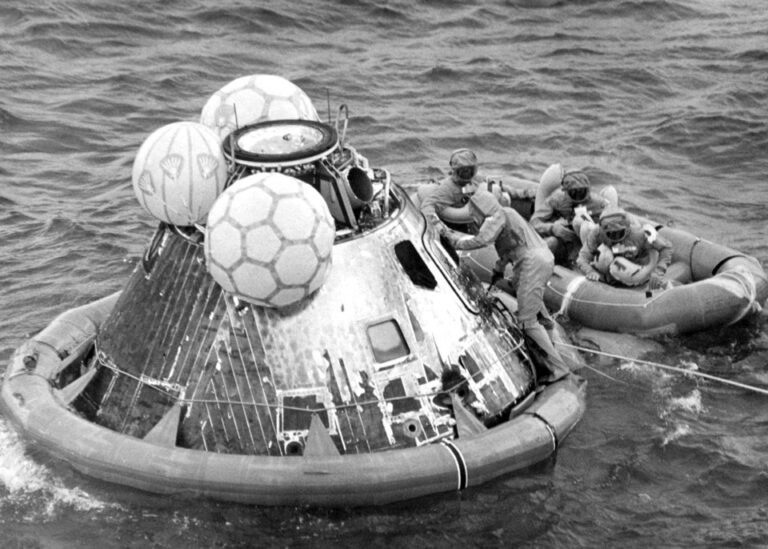 Apollo 11 Splashdown and Recovery