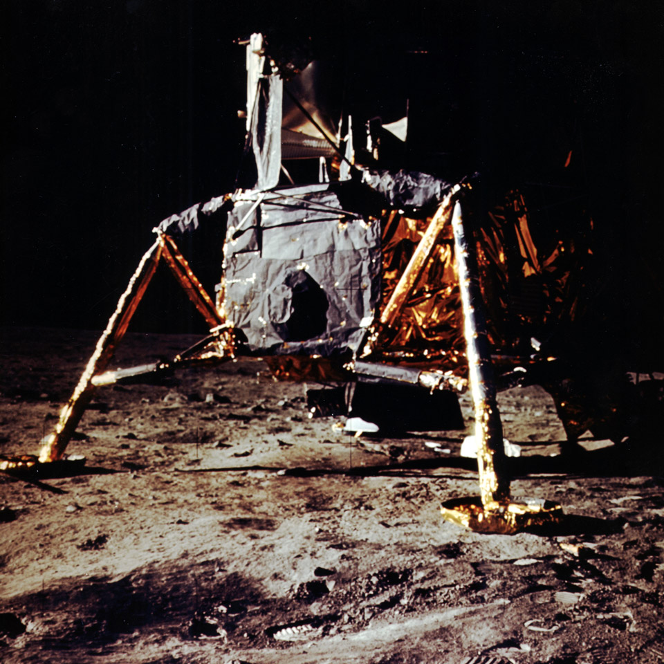 Apollo 11 - first manned moon landing